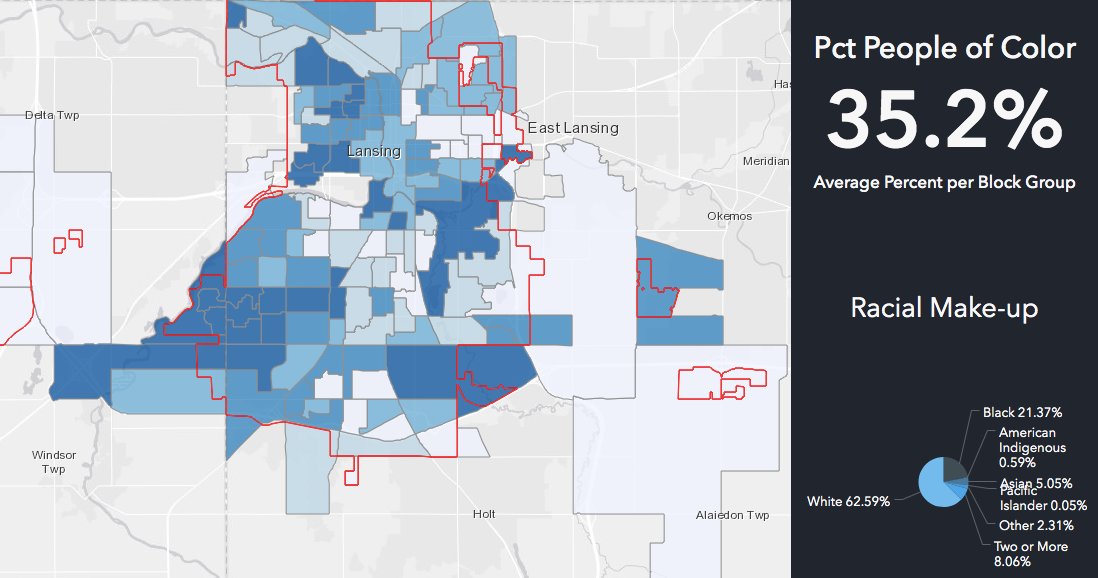A new "Equity Matrix" released by the city of Lansing is designed to track local racial disparities.